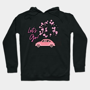 Pink travel Hoodie